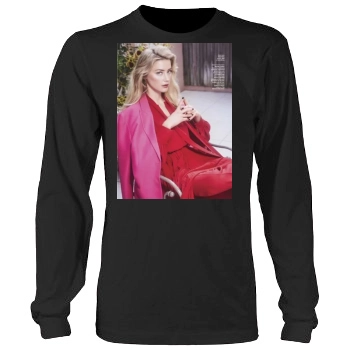 Amber Heard Men's Heavy Long Sleeve TShirt