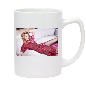 Amber Heard 14oz White Statesman Mug