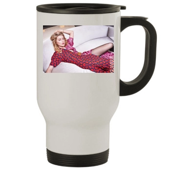 Amber Heard Stainless Steel Travel Mug