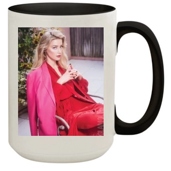 Amber Heard 15oz Colored Inner & Handle Mug