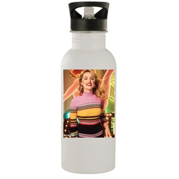 Amber Heard Stainless Steel Water Bottle