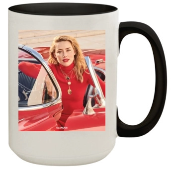 Amber Heard 15oz Colored Inner & Handle Mug