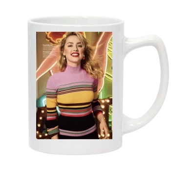 Amber Heard 14oz White Statesman Mug