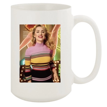 Amber Heard 15oz White Mug