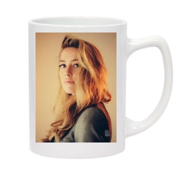 Amber Heard 14oz White Statesman Mug