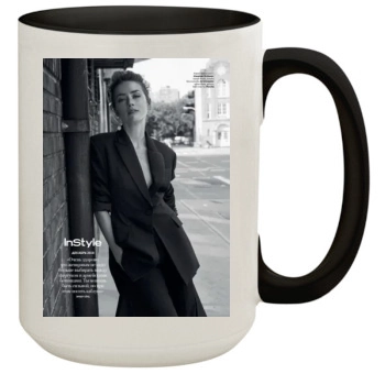 Amber Heard 15oz Colored Inner & Handle Mug