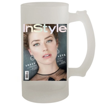 Amber Heard 16oz Frosted Beer Stein