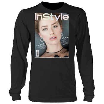 Amber Heard Men's Heavy Long Sleeve TShirt