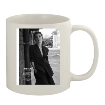 Amber Heard 11oz White Mug