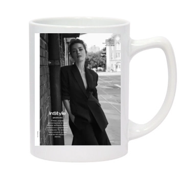 Amber Heard 14oz White Statesman Mug