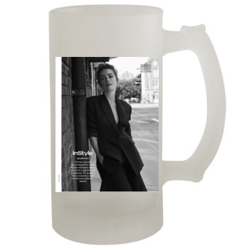 Amber Heard 16oz Frosted Beer Stein