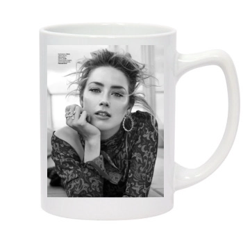 Amber Heard 14oz White Statesman Mug