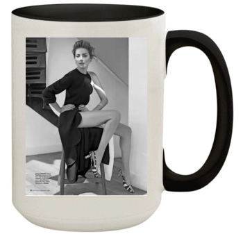 Amber Heard 15oz Colored Inner & Handle Mug