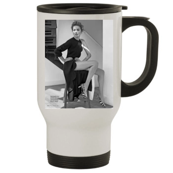 Amber Heard Stainless Steel Travel Mug