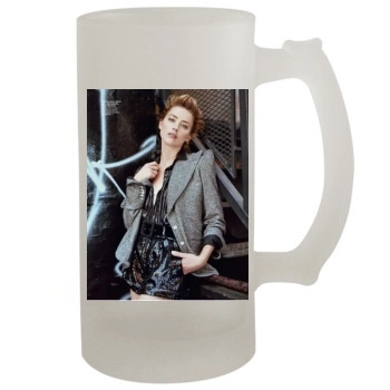 Amber Heard 16oz Frosted Beer Stein