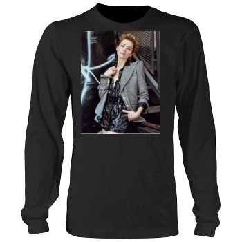 Amber Heard Men's Heavy Long Sleeve TShirt