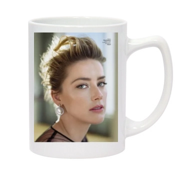 Amber Heard 14oz White Statesman Mug