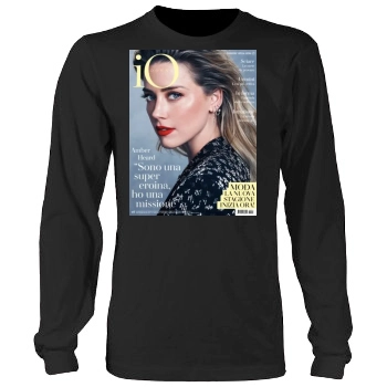 Amber Heard Men's Heavy Long Sleeve TShirt