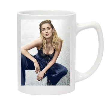 Amber Heard 14oz White Statesman Mug