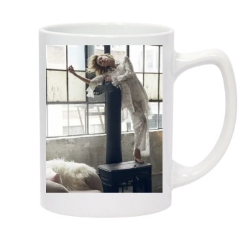 Amber Heard 14oz White Statesman Mug