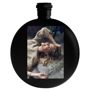 Amber Heard Round Flask