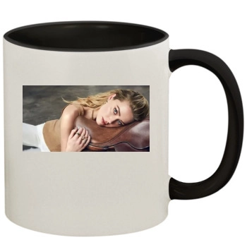 Amber Heard 11oz Colored Inner & Handle Mug