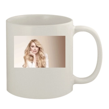 Amber Heard 11oz White Mug