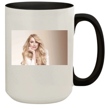 Amber Heard 15oz Colored Inner & Handle Mug