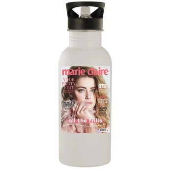 Amber Heard Stainless Steel Water Bottle