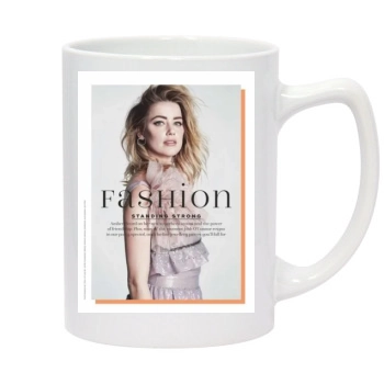 Amber Heard 14oz White Statesman Mug