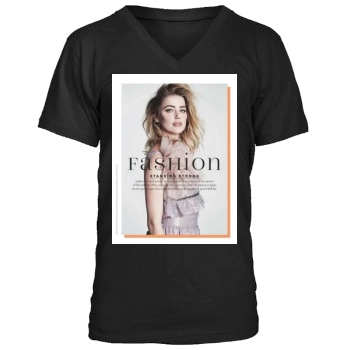 Amber Heard Men's V-Neck T-Shirt