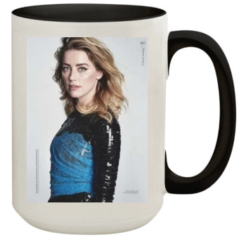 Amber Heard 15oz Colored Inner & Handle Mug