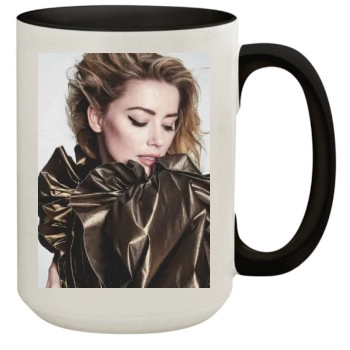 Amber Heard 15oz Colored Inner & Handle Mug