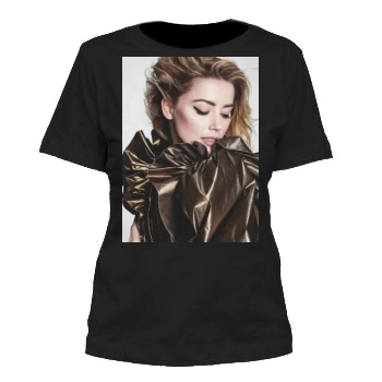 Amber Heard Women's Cut T-Shirt