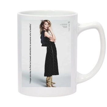 Amber Heard 14oz White Statesman Mug