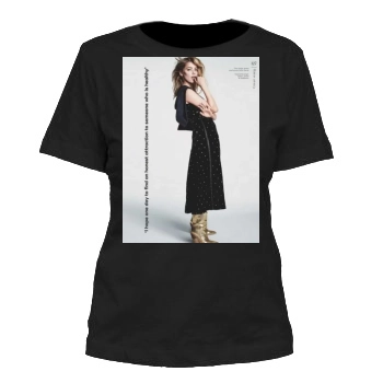 Amber Heard Women's Cut T-Shirt