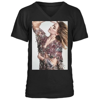 Amber Heard Men's V-Neck T-Shirt