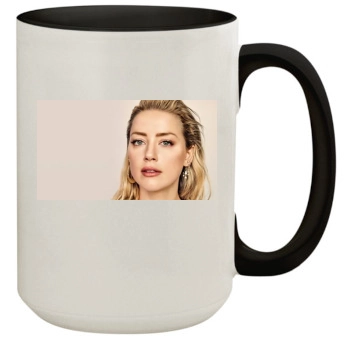 Amber Heard 15oz Colored Inner & Handle Mug