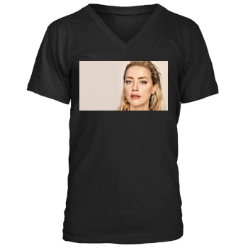 Amber Heard Men's V-Neck T-Shirt