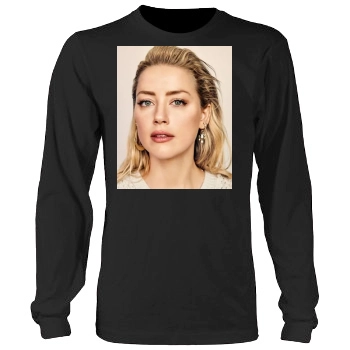 Amber Heard Men's Heavy Long Sleeve TShirt