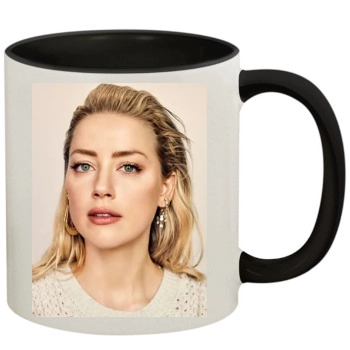 Amber Heard 11oz Colored Inner & Handle Mug