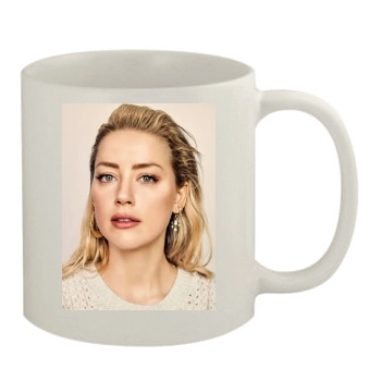 Amber Heard 11oz White Mug