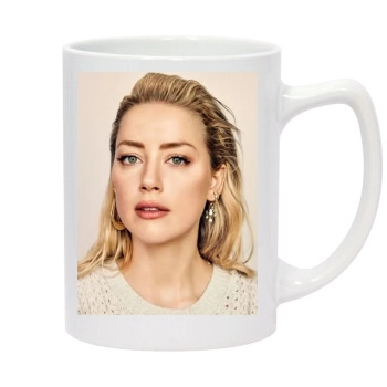 Amber Heard 14oz White Statesman Mug