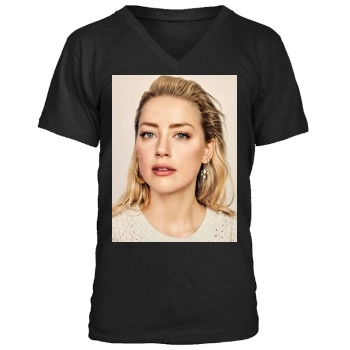 Amber Heard Men's V-Neck T-Shirt