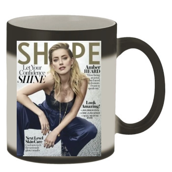 Amber Heard Color Changing Mug