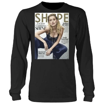 Amber Heard Men's Heavy Long Sleeve TShirt