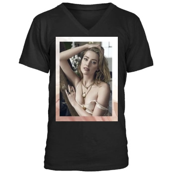 Amber Heard Men's V-Neck T-Shirt