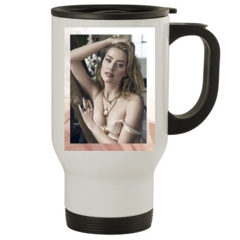 Amber Heard Stainless Steel Travel Mug