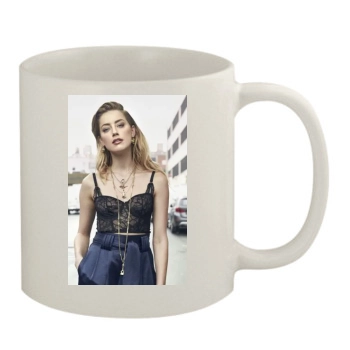 Amber Heard 11oz White Mug