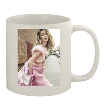 Amber Heard 11oz White Mug